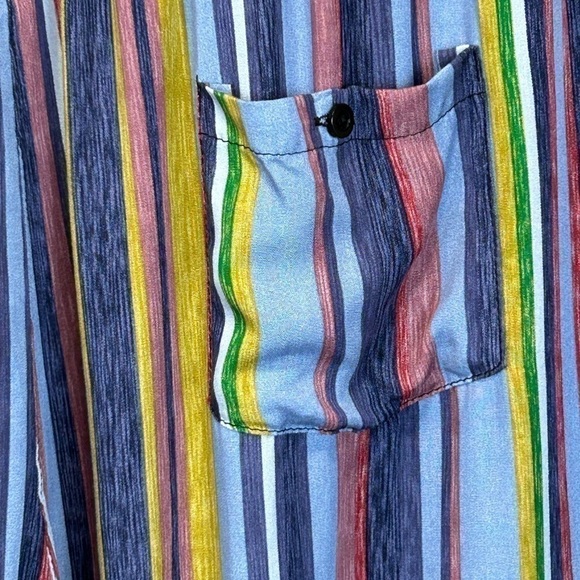 We 1 Fit Men’s Swim Trunks Striped Mulit-color Quick Dry Size-XL NWT - Picture 5 of 9